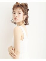 ケアシンサイバシ(CARE shinsaibashi) ネコ耳風ルーズアレンジ