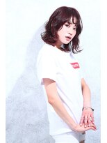 パティオンツー(PATIONN2)&nbsp;ワインレッドセミウエットミディアムヴェールウェーブのスタイル