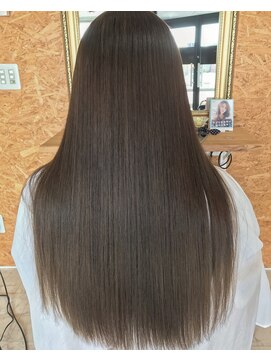 ハグ(Hug) [Hug][鹿沼]ストレート＋ベージュロング＊