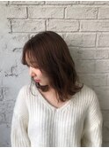 大人可愛いスタイルゆるふわ韓国風ヘアダブルバング5031