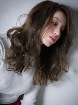 カバーヘア ブリス 戸田公園西口店(COVER HAIR bliss) グラマラスカールのアシンメトリーロングw戸田公園20代30代40代