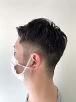 ミラバイグリーン(Mira by green)&nbsp;【担当SEKI】アップバング×ソフトフェード【ビジネススタイル】