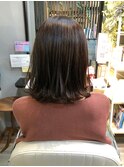 切りっぱなしボブ