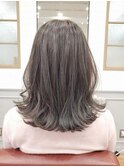 透明感ある暗髪アッシュ☆