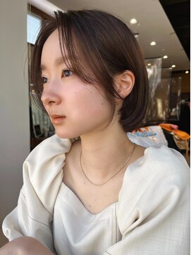 ラフ フロム ガーデン(Laf from GARDEN) 前髪なし大人柔らかボブ