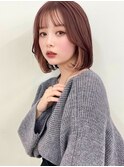 20代30代40代丸みショートボブマッシュ前下がりレイヤー