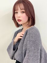サンドシーン(sand scene) 20代30代40代丸みショートボブマッシュ前下がりレイヤー