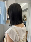 *ボブ/外ハネ/切りっぱなし/お洒落