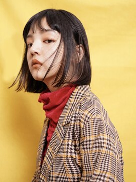 ピークアブー アヴェダ ギンザシックス(PEEK-A-BOO AVEDA GINZASIX) 黒髪ボブ