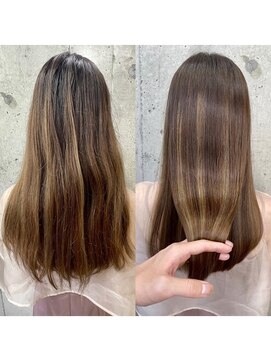 ベッカン 新宿店(BEKKAN) 縮毛矯正で作る美髪ストレート 新宿/髪質改善/前髪カットULTOWA