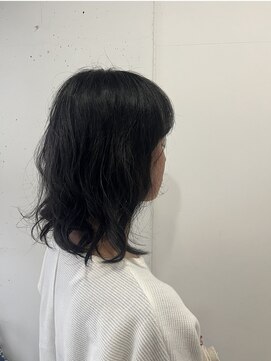 リッチアンドアンジー(RICCI&ANGIE) ウェーブ　ミディアムパーマ　デジタルパーマ30代　40代　50代