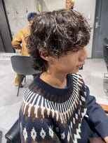 ネクストネオ 静岡(NEXT NEO)&nbsp;NEXT NEO【櫻田】マッシュウルフ　ブラウン　波巻きスパイラル