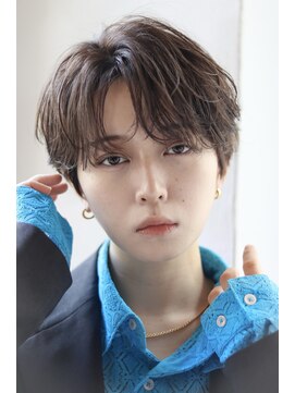 オーシャントーキョー サニー 原宿(OCEAN TOKYO Sunny) 韓国マッシュニュアンスパーマセンターパートツーブロック