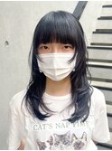 kanna【高円寺 中野】顔周りレイヤー/ウルフヘア/地毛風カラー