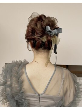 リールヘアー 大野城店(rire hair) お呼ばれアレンジヘア☆結婚式ヘア