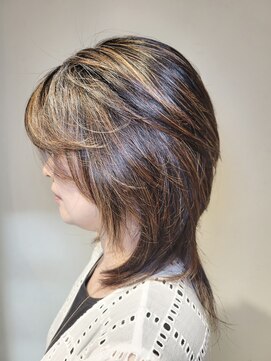 松本平太郎美容室 国立店 国立*レイヤーウルフ/30代40代50代60代