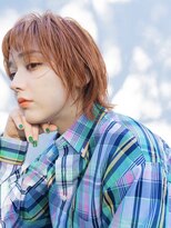 デビュー 沖縄泡瀬店(Debut)&nbsp;こなれミディ/イメチェン/前髪/アンブレラカラー/ウェーブパーマ