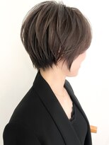 ゴカン バイ ジル ブラン 名古屋(Gokan by JIL BLAN)&nbsp;ハイライトバレイヤージュダブルカラーショートカット30代40代