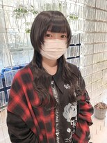 ガルボ ヘアー(garbo hair) プルエクステ 10代 20代 ウルフ ロングウルフ レイヤー エクステ