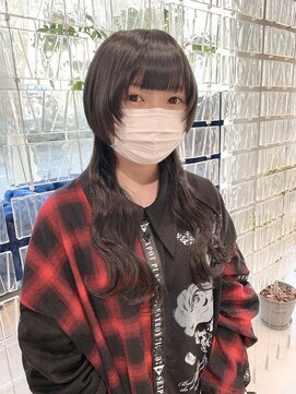 ガルボ ヘアー(garbo hair) プルエクステ 10代 20代 ウルフ ロングウルフ レイヤー エクステ