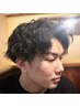 人気のスペインカール・ メンズスパイラルパーマ ☆ カット＋パーマ