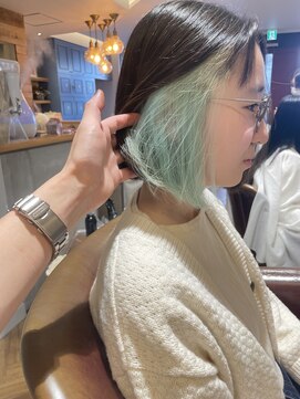 ラ タント(L'attente) パステルインナーカラー