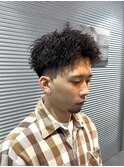 ツイストスパイラル/スパイキーショート/短髪/刈り上げ/メンズ