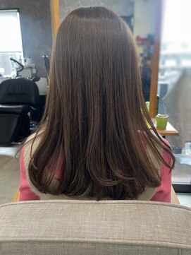 バッカ 横浜桜木町店(BACCA) ミディアム、ラベンダーグレージュ