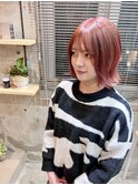 外ハネピンクボブ