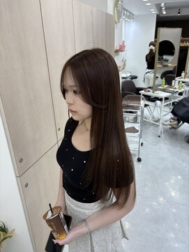 アイズ 横浜(IS) 【JUNKI指名】ミルクティーベージュ/ブリーチなし