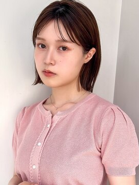 ラフ フロム ガーデン(Laf from GARDEN) ボブ/くびれヘア/前髪カット/縮毛矯正/韓国風