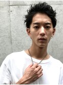 [メンズカット/メンズパーマ/メンズショート/メンズヘア/黒髪]