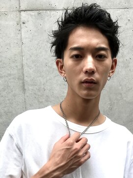 ホワイト キタサンドウ(WHiTE kitasando) [メンズカット/メンズパーマ/メンズショート/メンズヘア/黒髪]