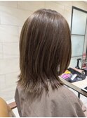 ショルダーレングス×外はね