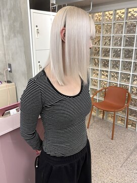 ペレ アネックス 大阪梅田茶屋町店(PELE ANNEX) 黒髪カタログ/クラゲヘアー/オリーブグレー/梅田