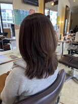 リーガ 荒井店(RIHGA)&nbsp;レイヤーカット寒色系カラー