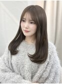 【Haruna】ロングヘア×チョコカラー×ミラートリートメント