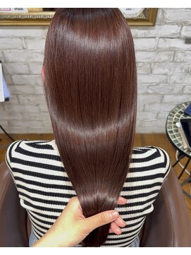 イグレック 庄内本店(igrek) ツヤ感♪ピンクブラウン