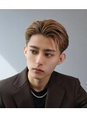 MEN’S HAIR/サーフカール/刈り上げセンターパート