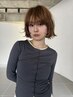 【新社会人応援】似合わせカット＋透明感カラー+マイクロバブル ￥14300→