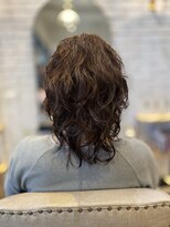 ココロ ヘアーアンドスパ 目黒(cocoro hair&spa)&nbsp;ウルフパーマ