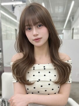 アイヴィ 表参道(IVY) ブリーチなし透明感カラーヘーゼルベージュミルクティーベージュ