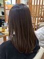 ルーフ 用賀(ROOF)&nbsp;オススメ透明感カラー＊［髪質改善/透明感カラー］