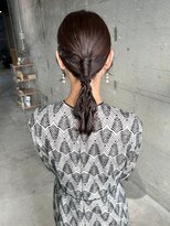ノエマ イチノミヤ(NOEMA ICHINOMIYA)&nbsp;ぐるぐる編み下ろし