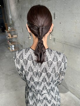 ノエマ イチノミヤ(NOEMA ICHINOMIYA) ぐるぐる編み下ろし