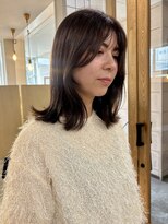 スート(suit.)&nbsp;ミディアムくびれ巻きスタイル