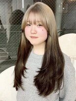 ジィルム 高崎西口店(XELM)&nbsp;韓国レイヤーカット/ブリーチ/グレージュ/ハッシュカット/群馬県
