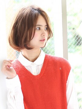 マイロ(mailo) 【mailo】透明感×ゆるふわボブ