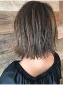 30代大人なオシャレが好きな方におすすめ前下がりボブ