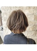 【unopulir小林】インナーカラーアッシュボブ